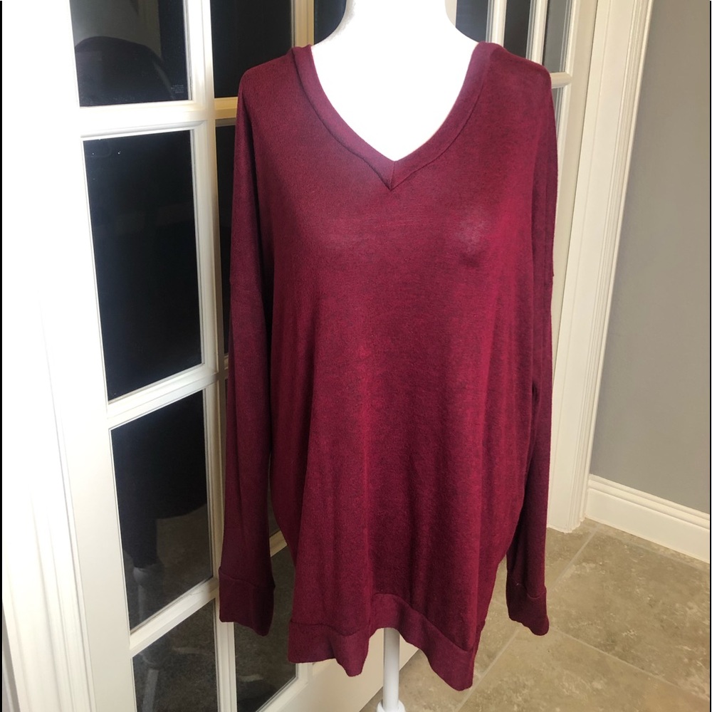 Maroon Sweater - Picture 2 of 4
